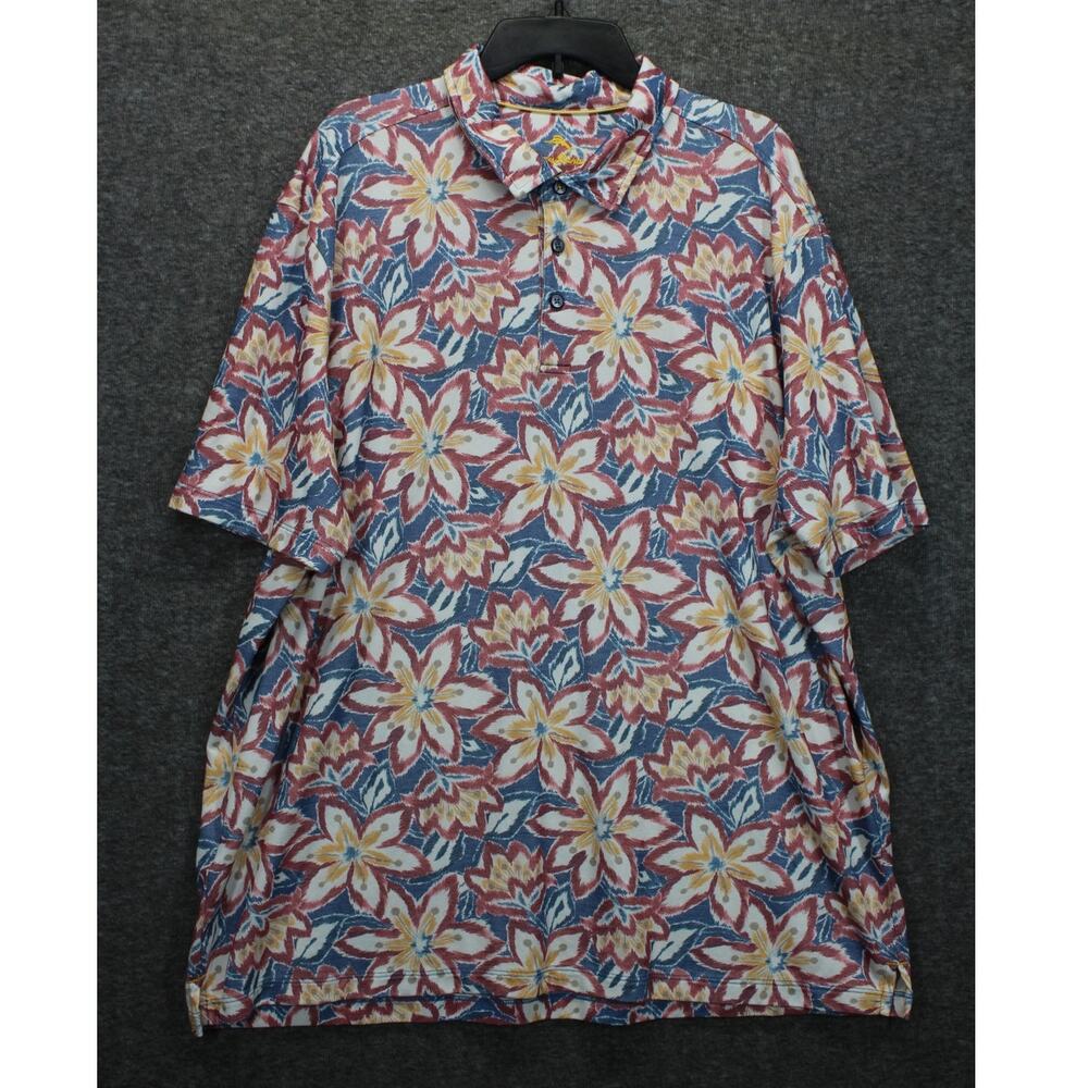 Tommy Bahama IslandZone Mens XXXL Flora Fusion IslandZone® Polo